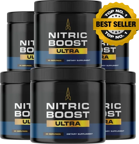 Six jars of Nitric Boost Ultra